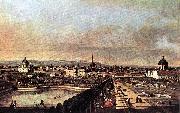 View of Vienna from the Belvedere Bernardo Bellotto